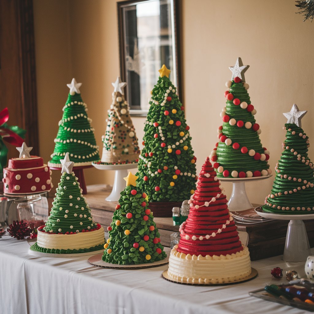 christmas tree cakes