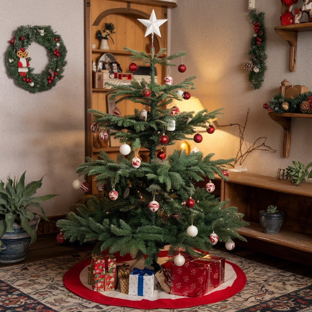 vintage christmas tree